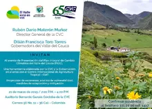 Invitación Socialización del PICC Valle del Cauca