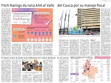  Informe del Diario La República Fitch Ratings da nota AAA al Valle del Cauca 