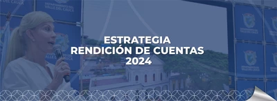 Estrategia de Rendición de Cuentas 2024 de la Gobernación del Valle